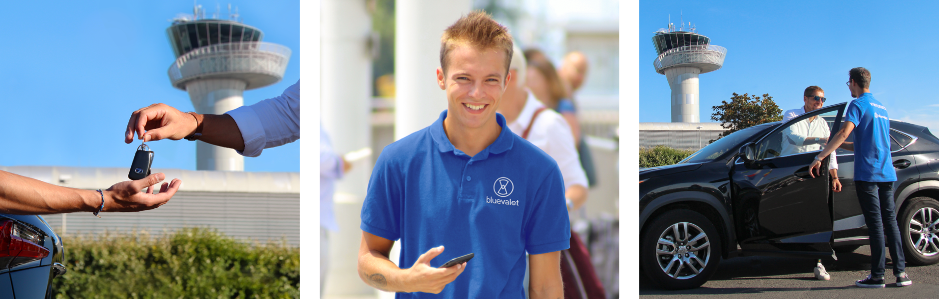 Service voiturier parking gare et aéroport