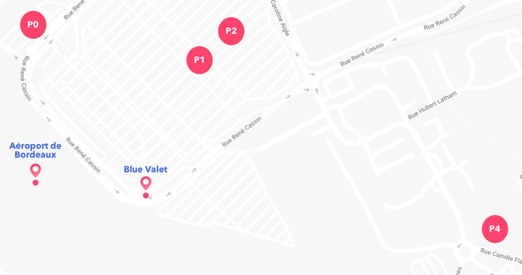 map of the parkings